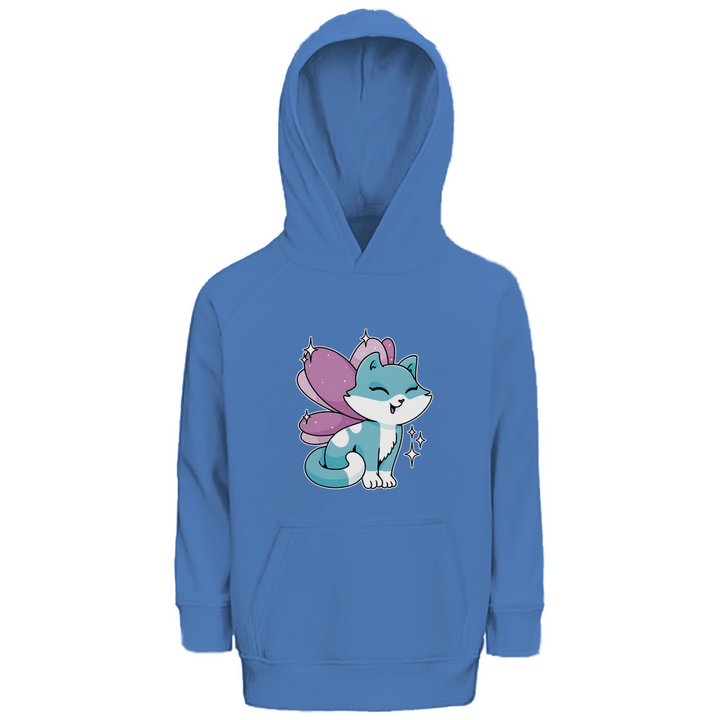 Feenkatze - Premium Bio Kinderhoodie - Textilzauber