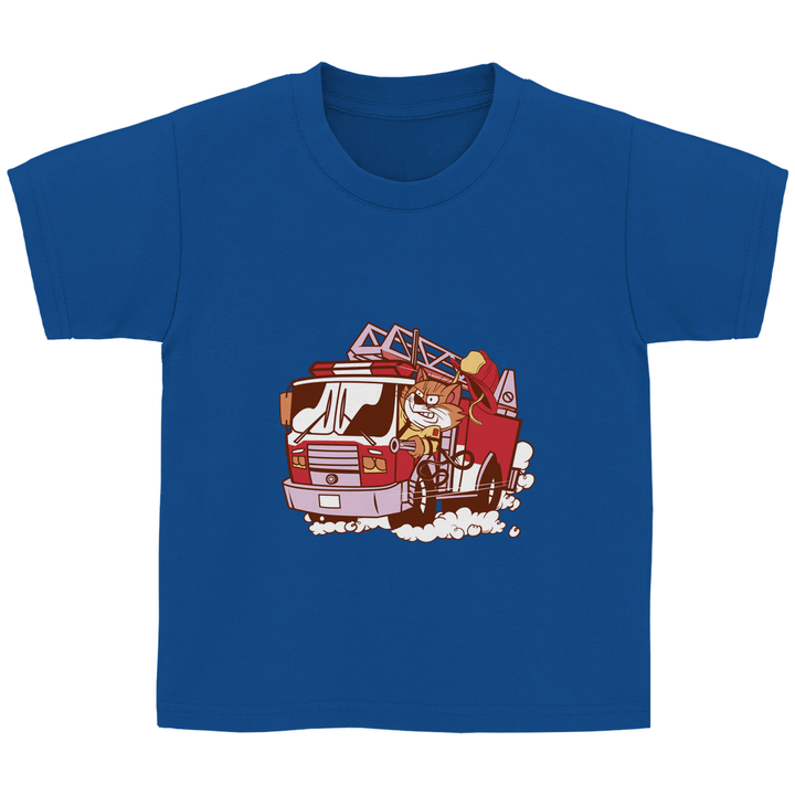 Feuerwehrtruck - Kinder T - Shirt - Textilzauber