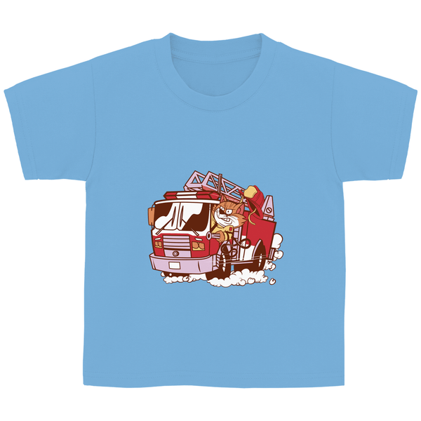 Feuerwehrtruck - Kinder T - Shirt - Textilzauber