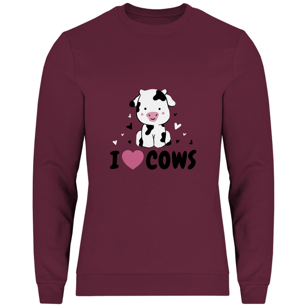 Herz für Kühe - Herren Sweatshirt