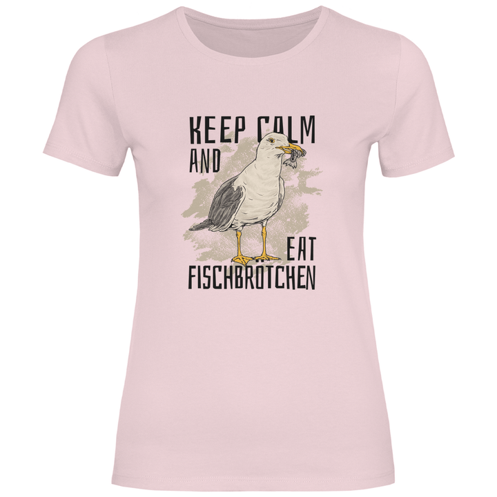 Fischbrötchen Möwe - Damen T - Shirt - Textilzauber