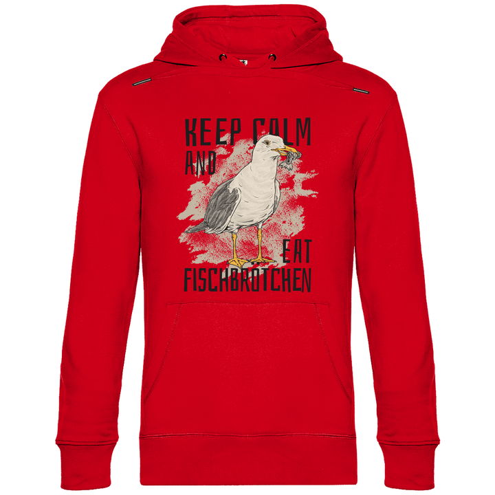 Fischbrötchen Möwe - Herren Hoodie - Textilzauber