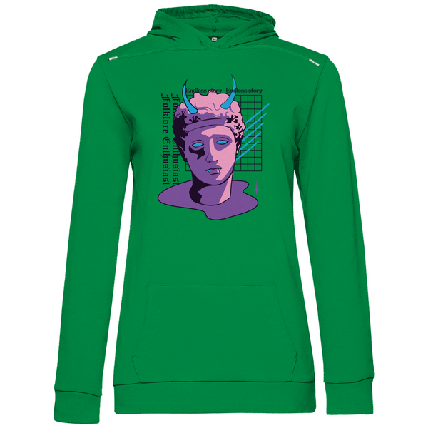 Folklore Enthusiast - Damen Hoodie - Textilzauber