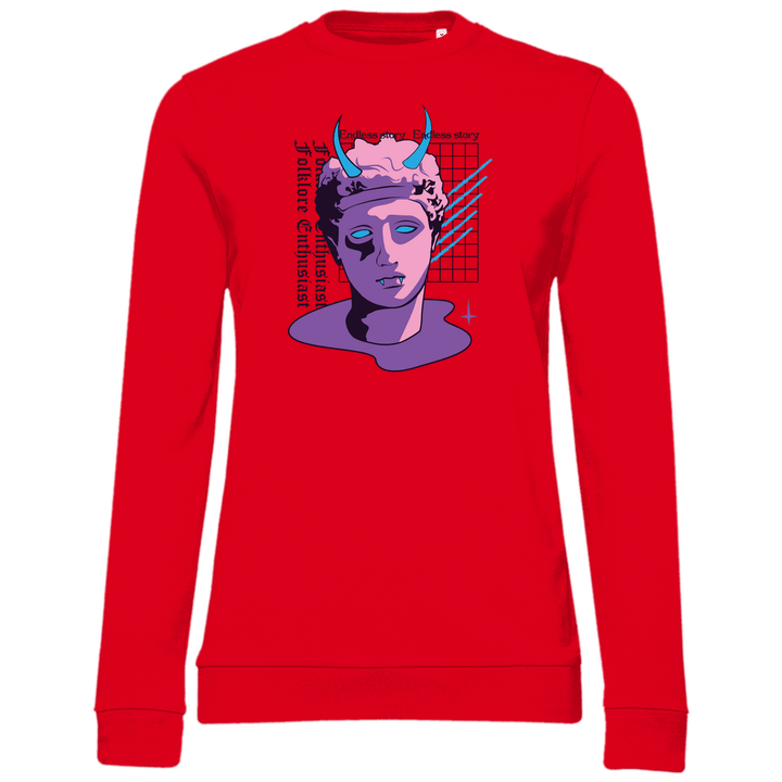 Folklore Enthusiast - Damen Sweatshirt - Textilzauber