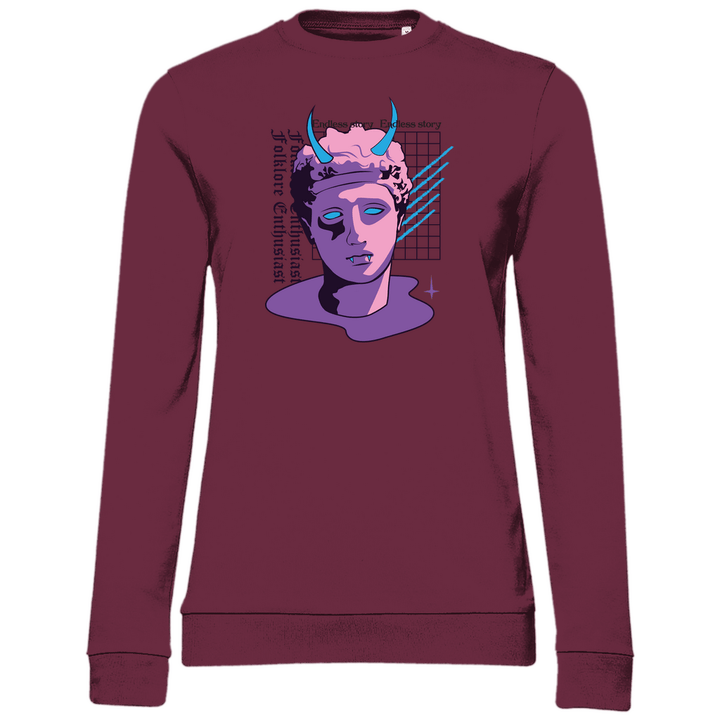 Folklore Enthusiast - Damen Sweatshirt - Textilzauber