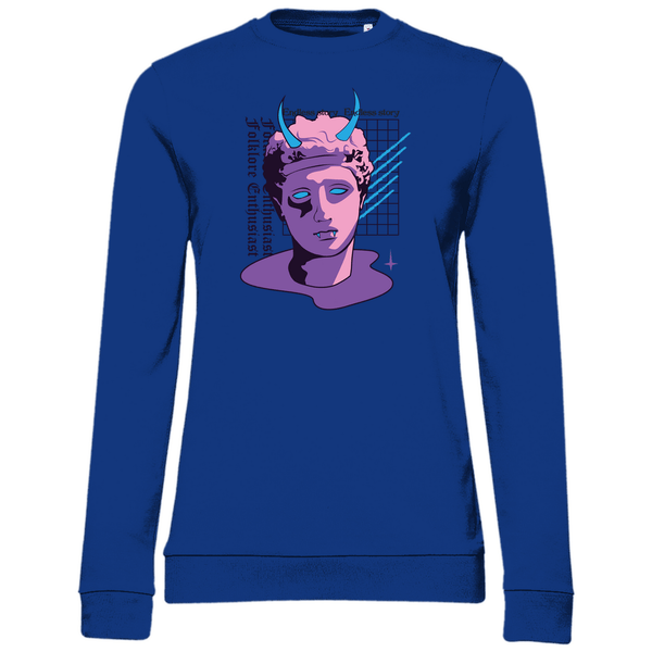 Folklore Enthusiast - Damen Sweatshirt - Textilzauber