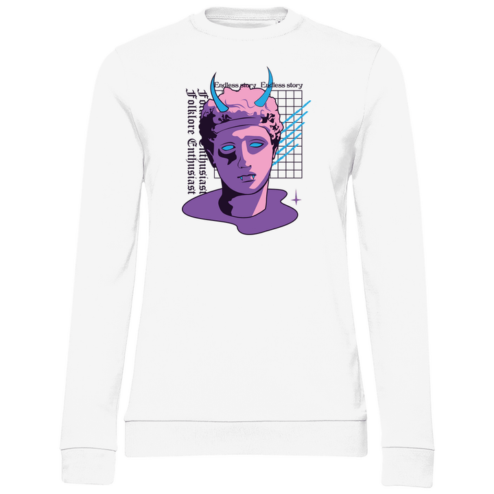 Folklore Enthusiast - Damen Sweatshirt - Textilzauber