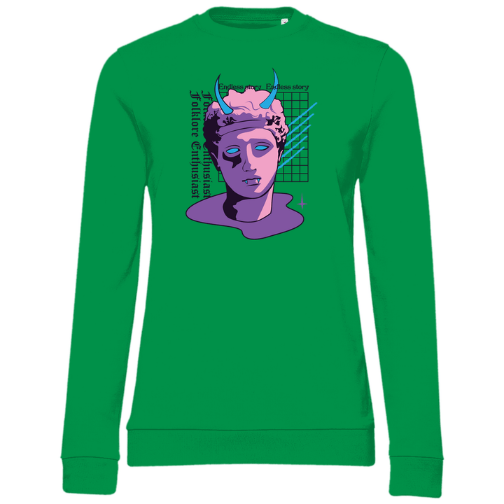 Folklore Enthusiast - Damen Sweatshirt - Textilzauber