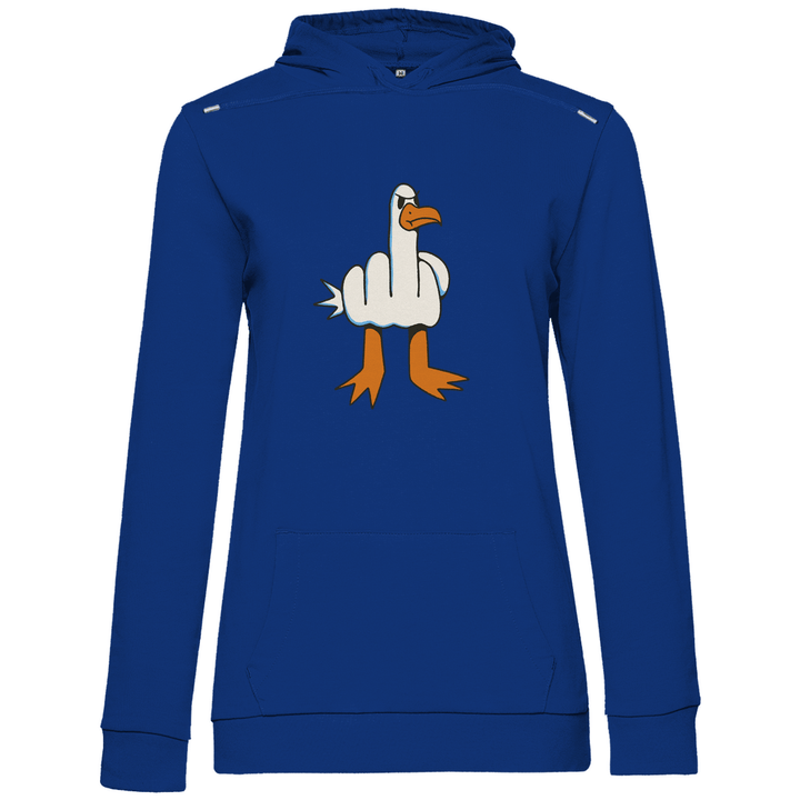 Freche Möwe - Damen Hoodie - Textilzauber