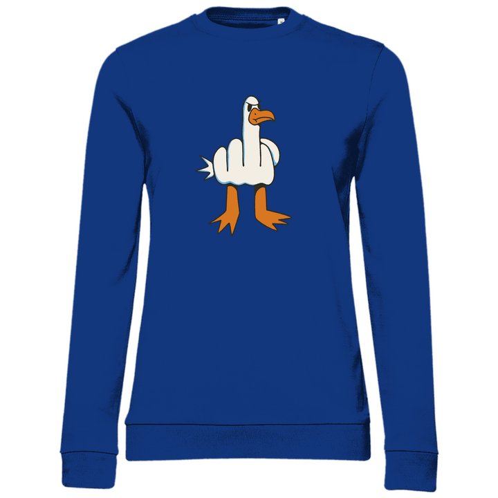 Freche Möwe - Damen Sweatshirt - Textilzauber