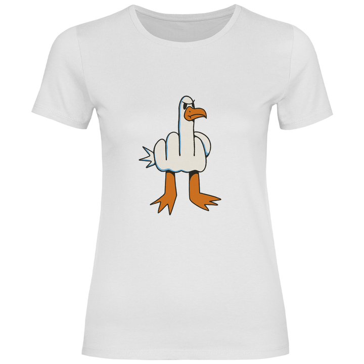 Freche Möwe - Damen T - Shirt - Textilzauber