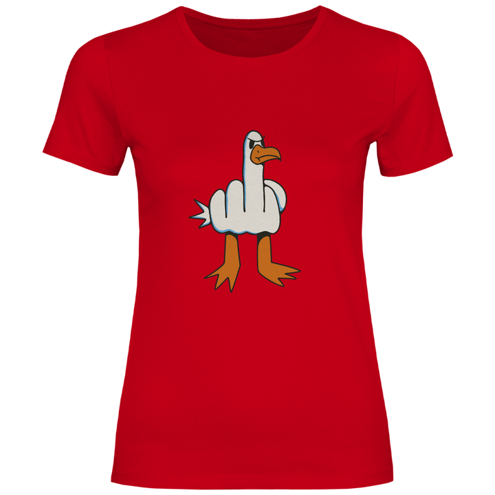 Freche Möwe - Damen T - Shirt - Textilzauber