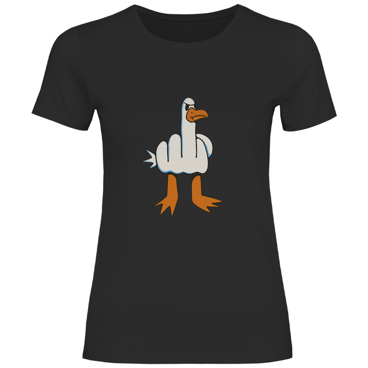 Freche Möwe - Damen T - Shirt - Textilzauber