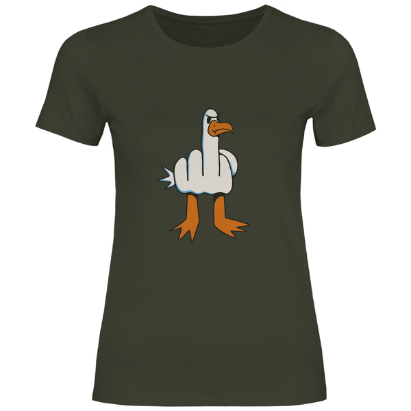 Freche Möwe - Damen T - Shirt - Textilzauber
