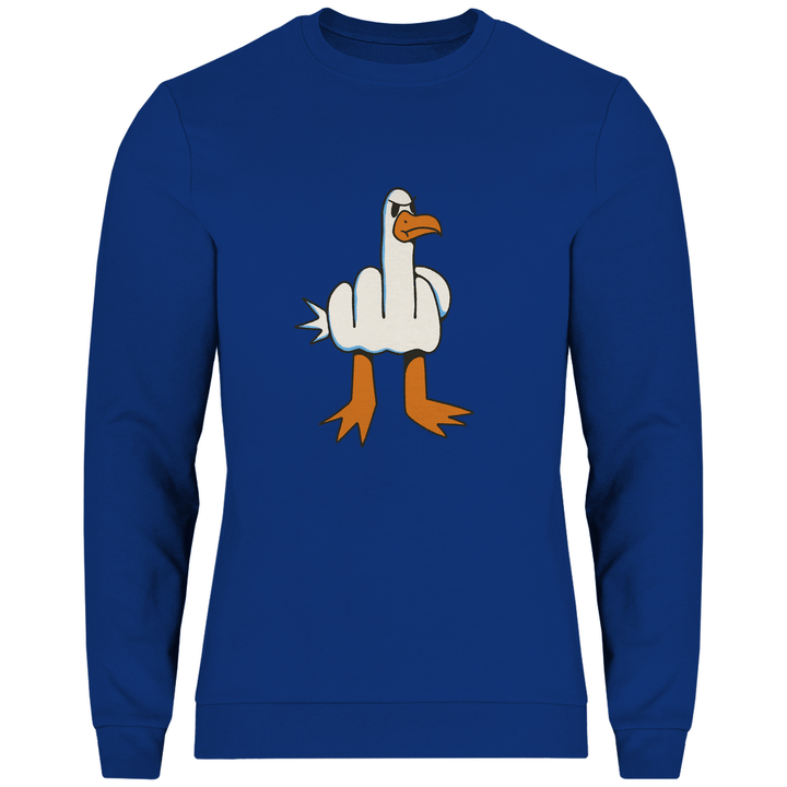 Freche Möwe - Herren Sweatshirt - Textilzauber
