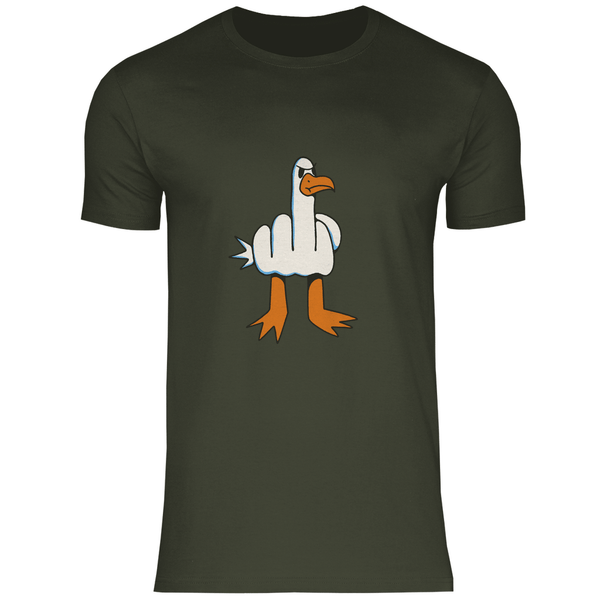 Freche Möwe - Herren T - Shirt - Textilzauber