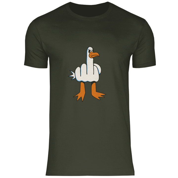 Freche Möwe - Herren T - Shirt - Textilzauber
