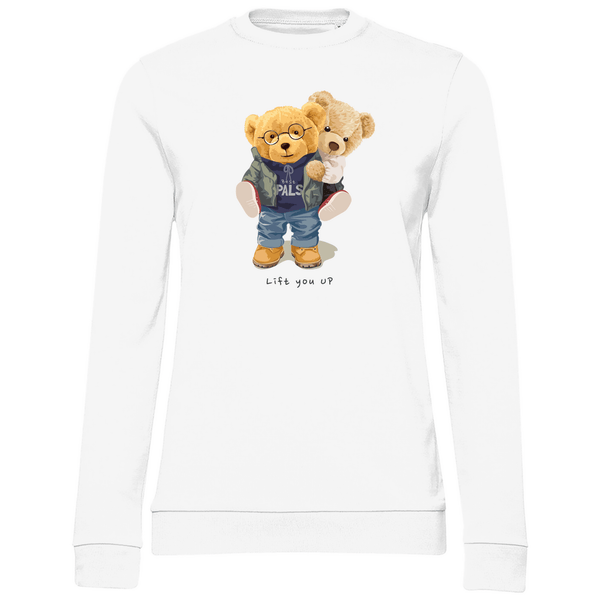 Freundschafts Teddys - Damen Sweatshirt - Textilzauber