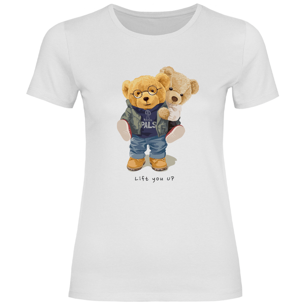 Freundschafts Teddys - Damen T - Shirt - Textilzauber
