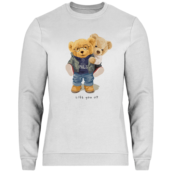 Freundschafts Teddys - Herren Sweatshirt - Textilzauber