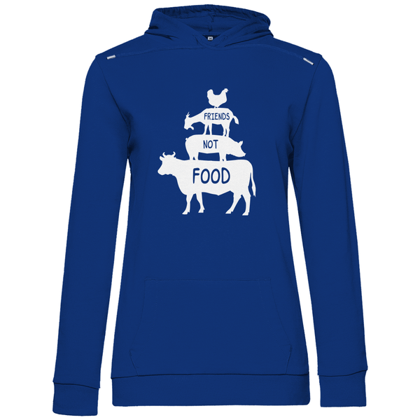 Friends, not Food - Damen Hoodie - Textilzauber