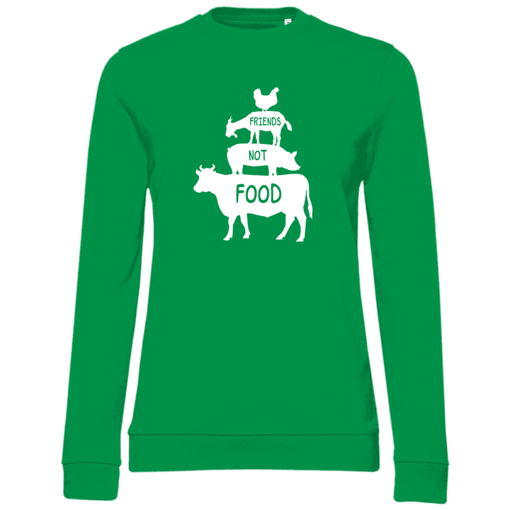 Friends, not Food - Damen Sweatshirt - Textilzauber