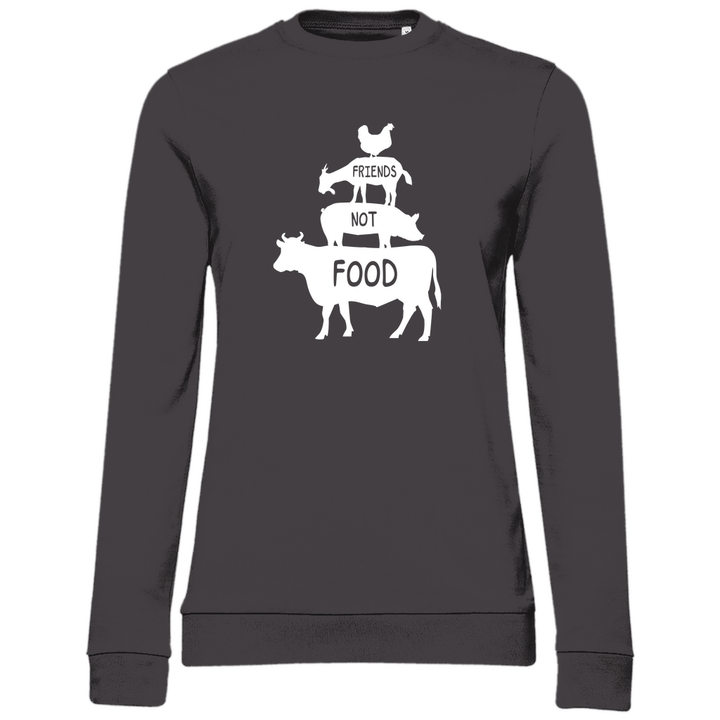 Friends, not Food - Damen Sweatshirt - Textilzauber