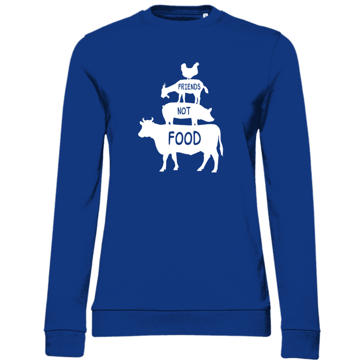 Friends, not Food - Damen Sweatshirt - Textilzauber