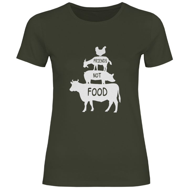 Friends, not Food - Damen T - Shirt - Textilzauber