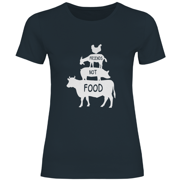 Friends, not Food - Damen T - Shirt - Textilzauber