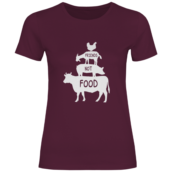 Friends, not Food - Damen T - Shirt - Textilzauber