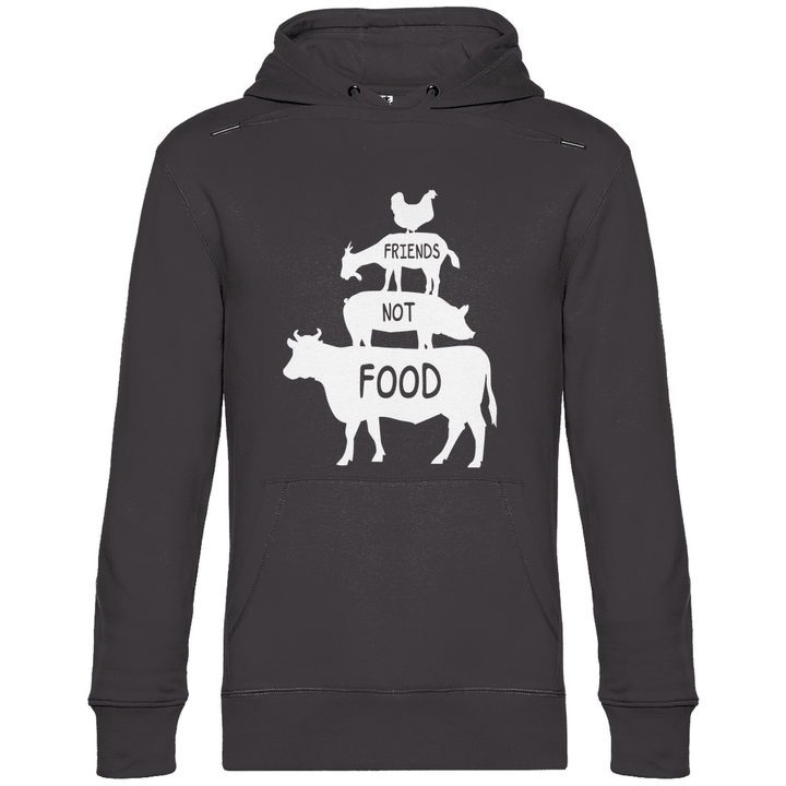 Friends, not Food - Herren Hoodie - Textilzauber