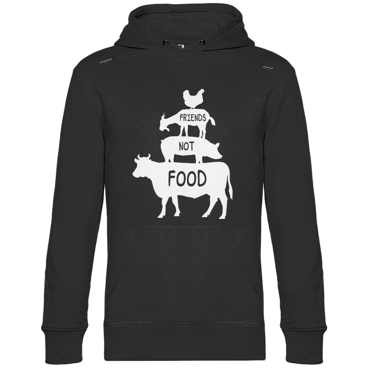 Friends, not Food - Herren Hoodie - Textilzauber