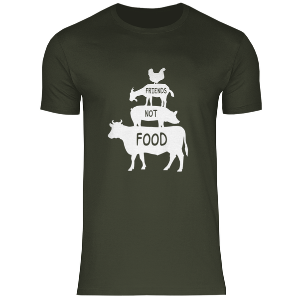 Friends, not Food - Herren T - Shirt - Textilzauber