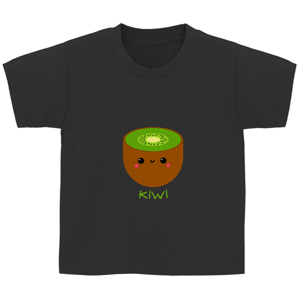 Fröhliche Kiwi - Kinder T - Shirt - Textilzauber