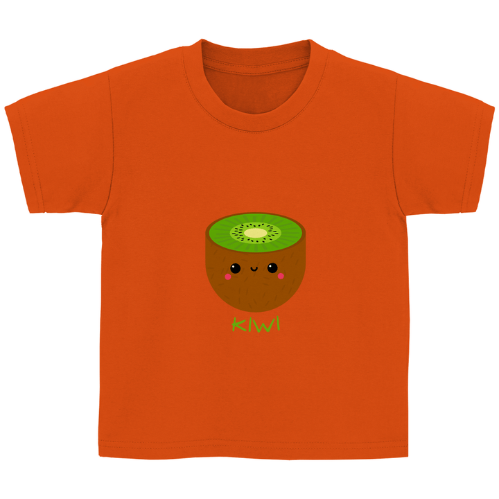 Fröhliche Kiwi - Kinder T - Shirt - Textilzauber