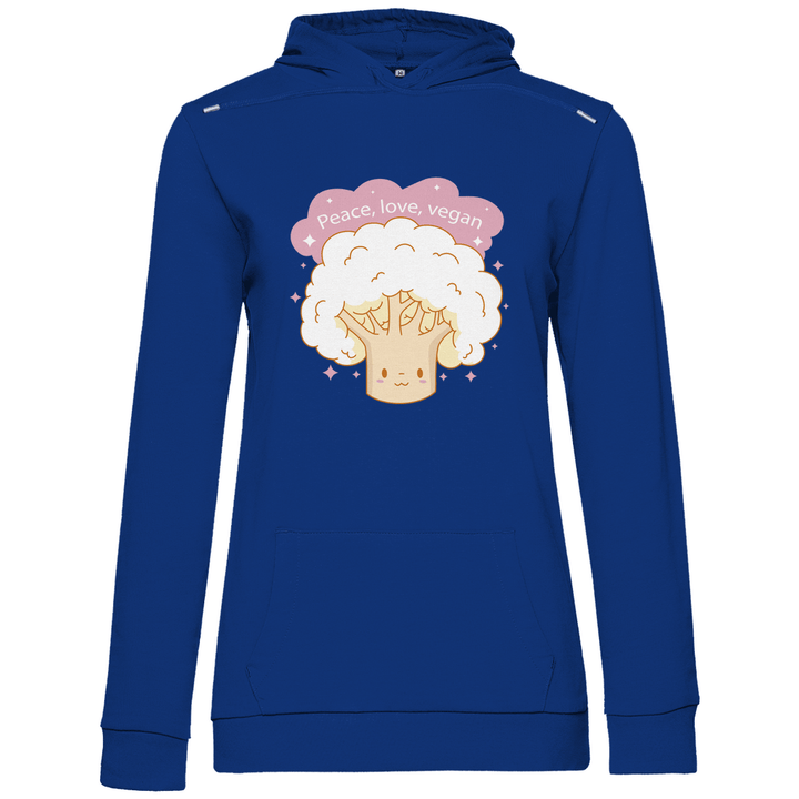 Fröhlicher Blumenkohl - Damen Hoodie - Textilzauber