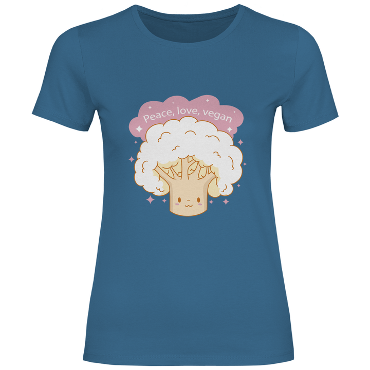 Fröhlicher Blumenkohl - Damen T - Shirt - Textilzauber