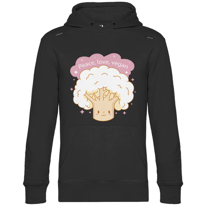 Fröhlicher Blumenkohl - Herren Hoodie - Textilzauber