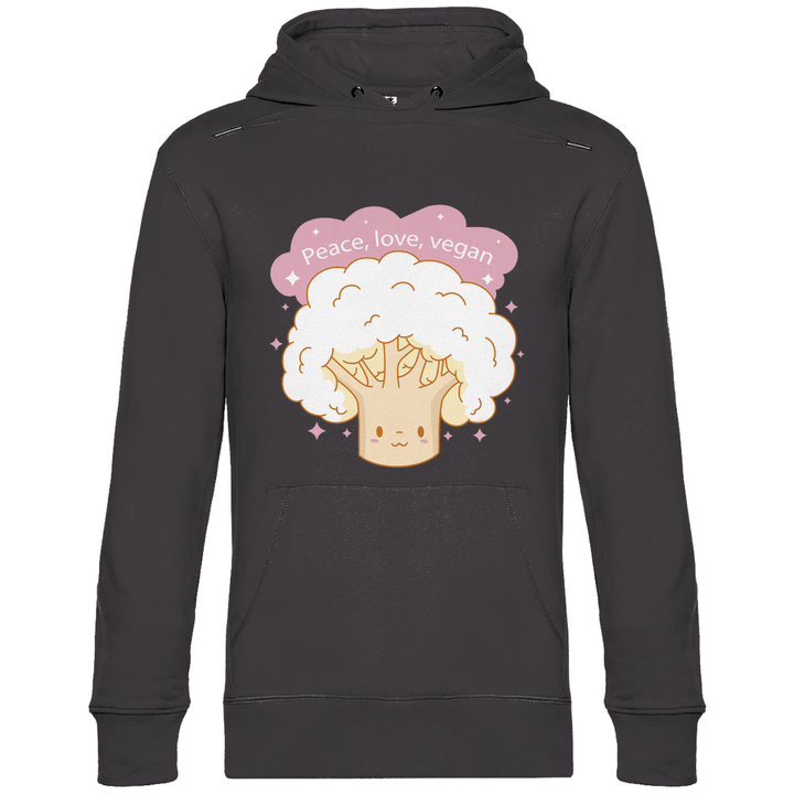 Fröhlicher Blumenkohl - Herren Hoodie - Textilzauber