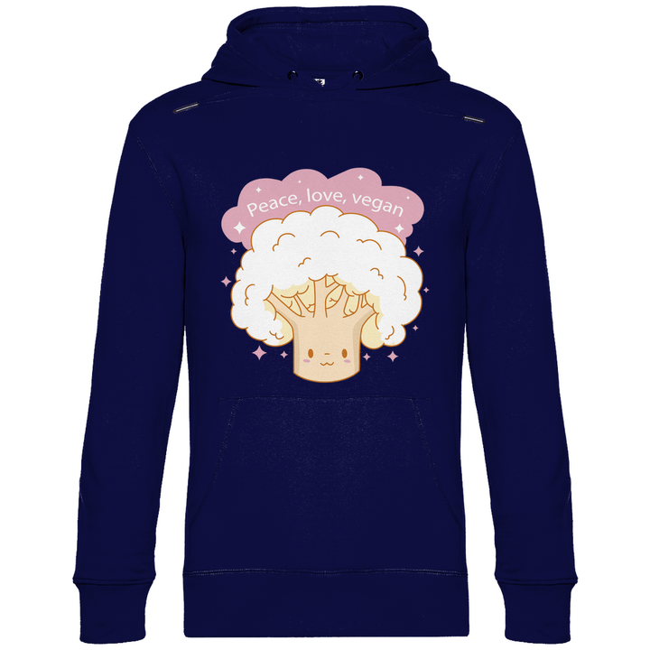 Fröhlicher Blumenkohl - Herren Hoodie - Textilzauber