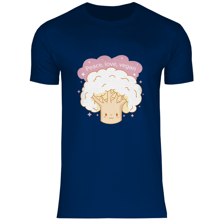 Fröhlicher Blumenkohl - Herren T - Shirt - Textilzauber