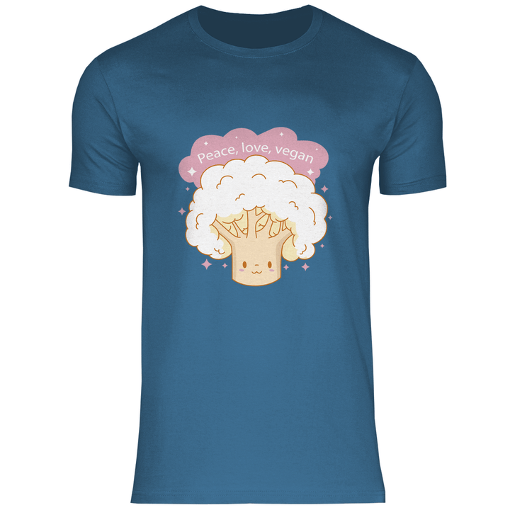 Fröhlicher Blumenkohl - Herren T - Shirt - Textilzauber