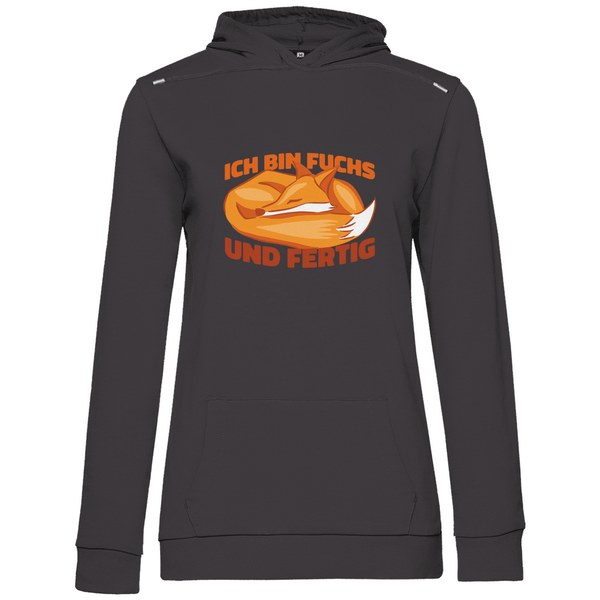 Fuchs und Fertig - Damen Hoodie - Textilzauber