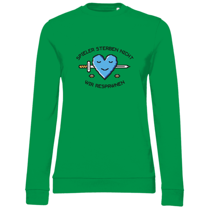 Gamers Don't Die - Damen Sweatshirt - Textilzauber