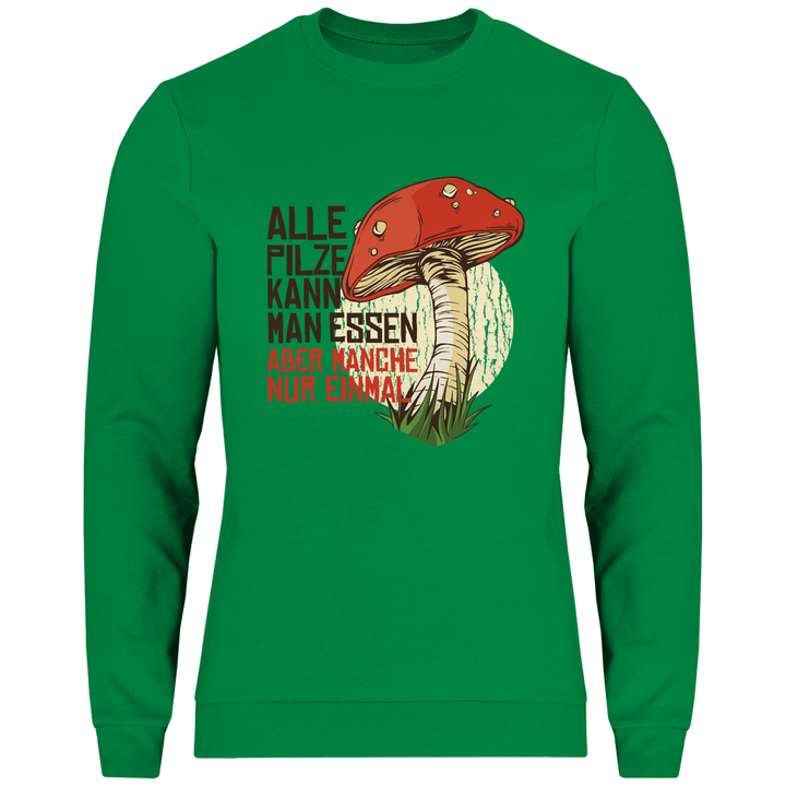 Gefährliche Pilze - Herren Sweatshirt - Textilzauber
