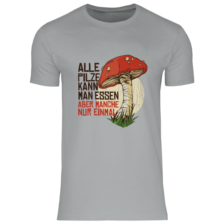 Gefährliche Pilze - Herren T - Shirt - Textilzauber