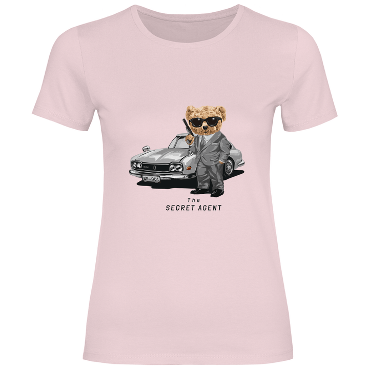 Geheimagent Teddy - Damen T - Shirt - Textilzauber