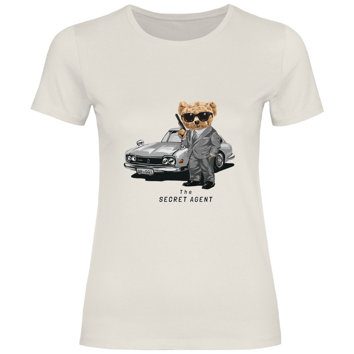 Geheimagent Teddy - Damen T - Shirt - Textilzauber