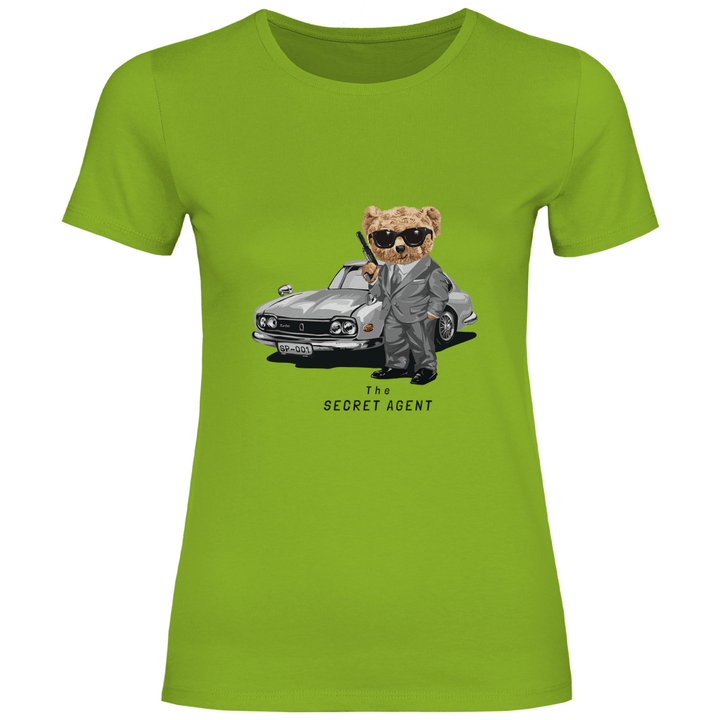 Geheimagent Teddy - Damen T - Shirt - Textilzauber
